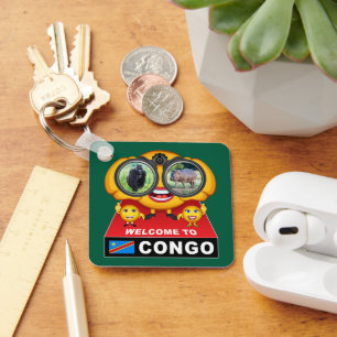 Chaveiro Bem-vindo ao Congo