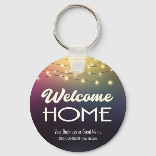 Chaveiro Bem-vindo ao Home String Luzes de negócios Promo 