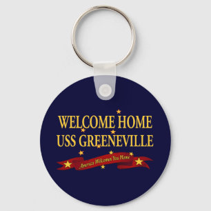 Chaveiro Bem-vindo ao site USS Greeneville