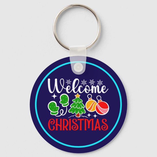 Chaveiro Bem-vindo Natal (Frente)