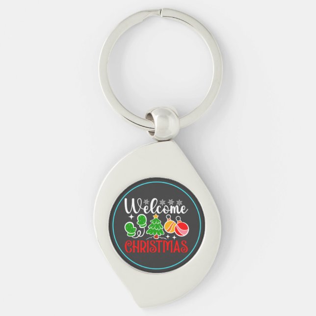 Chaveiro Bem-vindo Natal (Frente)