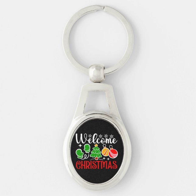 Chaveiro Bem-vindo Natal-63758 (Frente)