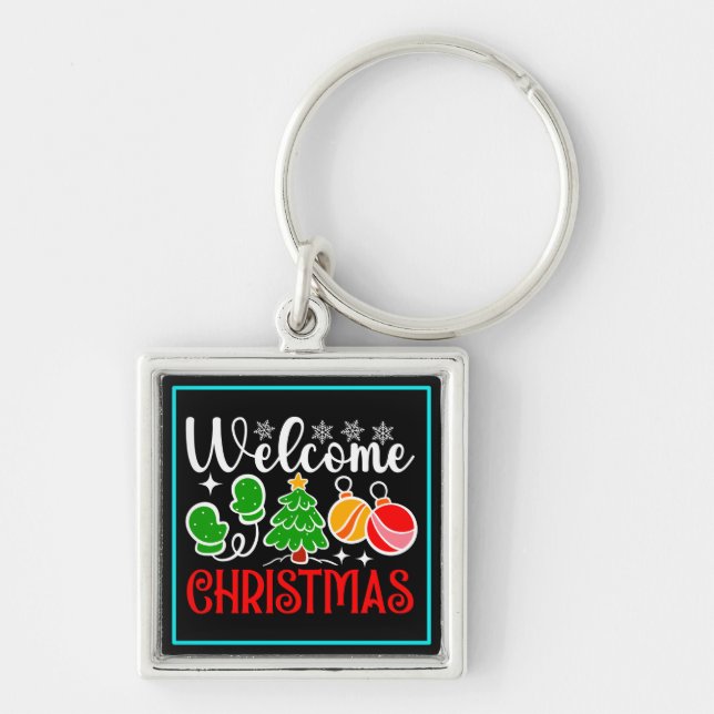 Chaveiro Bem-vindo Natal-63758 (Frente)