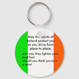 Chaveiro Bênção do motorista irlandês
