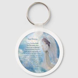 Chaveiro Bênçãos do anjo-da-guarda