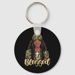 Chaveiro Bendito Black Women Afro African American Christia