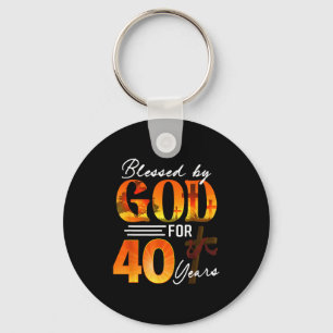 Chaveiro Bendito Por Deus Por 40 Anos Presente de 40º Anive