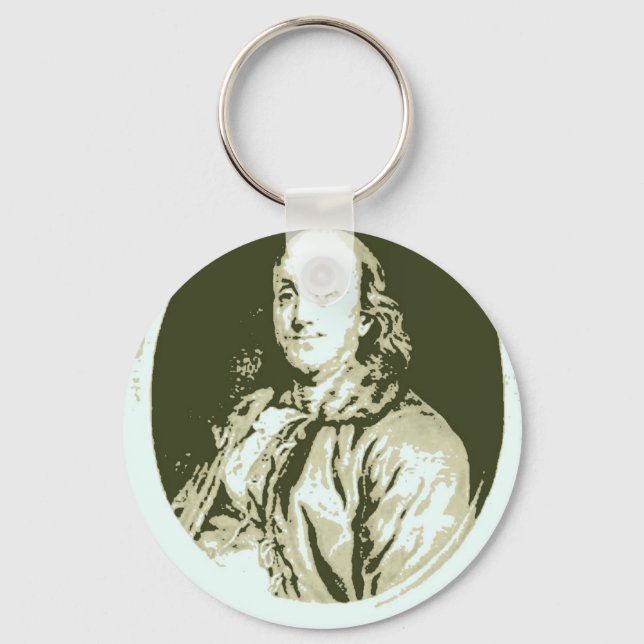 Chaveiro Benjamin Franklin (Frente)