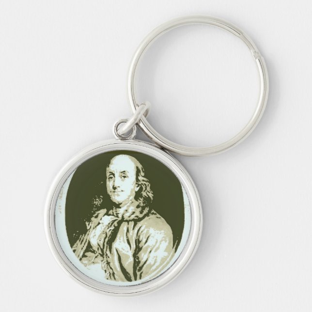 Chaveiro Benjamin Franklin (Frente)