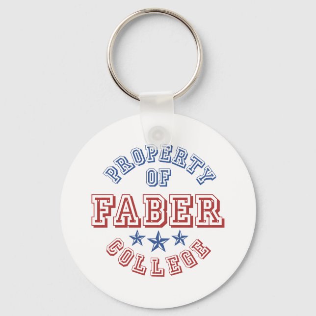 Chaveiro Bens Do College Faber (Frente)