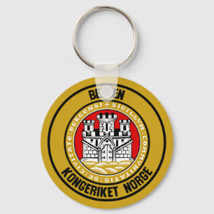 Chaveiro Bergen Round Emblem