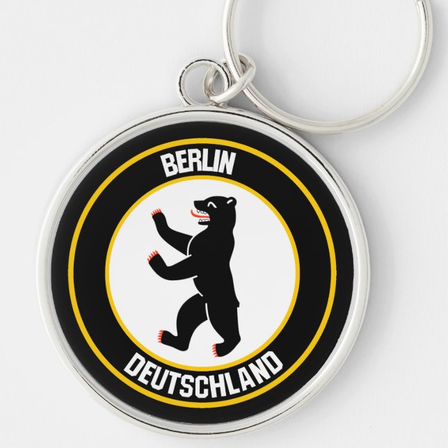 Chaveiro Berlin Round Emblem (Frente)