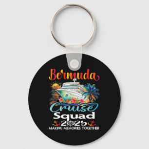 Chaveiro Bermuda Cruise Squad 2025 Família Amiga Bermuda Cr