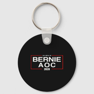 Chaveiro Bernie Aoc 2028 Bernie Sanders Alexandria Cortez P