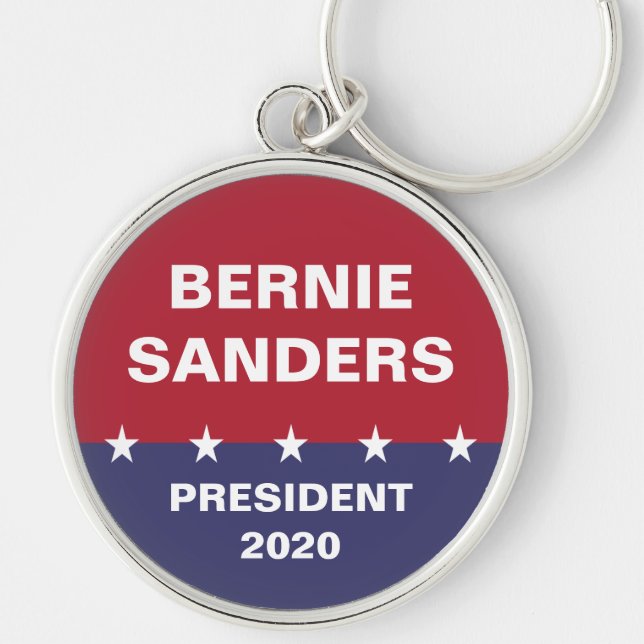 Chaveiro BERNIE SANDERS para o Presidente 2020 (Frente)