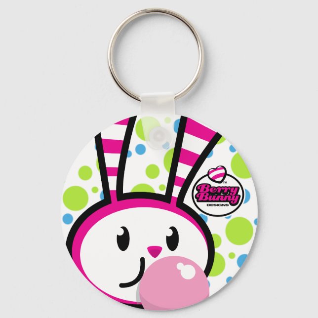 Chaveiro BERRY BUNNY - Bubble Bunny (Frente)