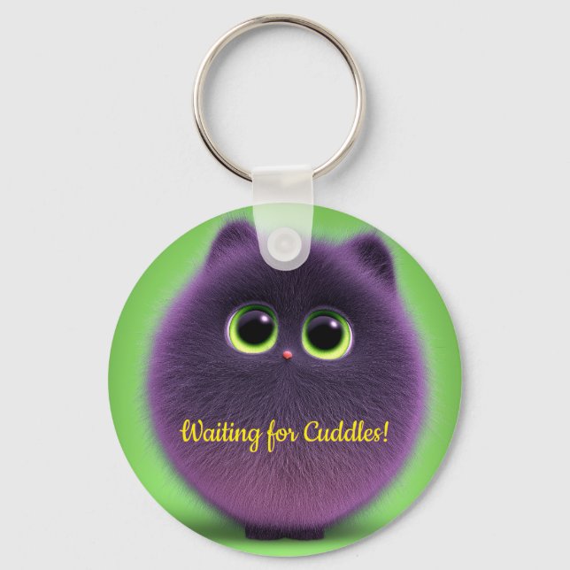 Chaveiro Bert Sootkins, A Magical Cat (Frente)