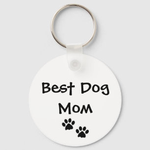 Chaveiro Best Dog Mom Keychain