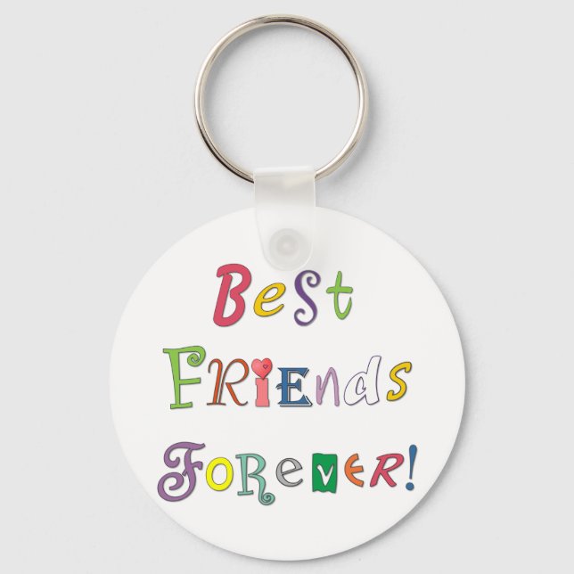 Chaveiro Best Friends Forever (Frente)