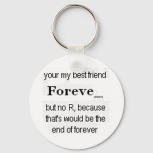 Chaveiro best friends key chain