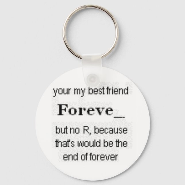 Chaveiro best friends key chain (Frente)