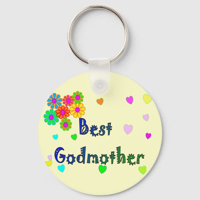 Chaveiro Best Godmother Gifts (Frente)
