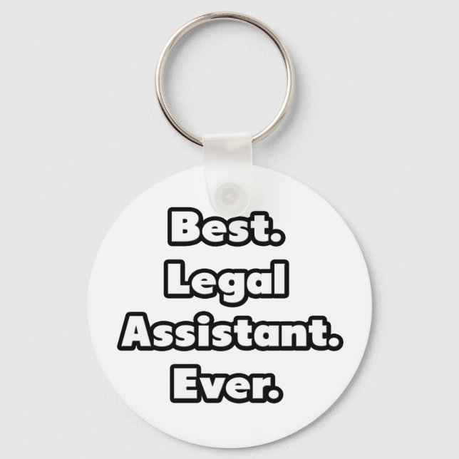 Chaveiro Best. Legal Assistant. Ever. (Frente)