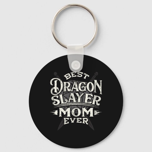 Chaveiro Best Mom Ever Funny Mother's Day Rpg Gamer Women  (Frente)