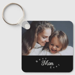 Chaveiro Best Mom Ever Modern Simple