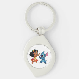 Chaveiro Beste Freunde fürs Leben – Lilo & Stitch