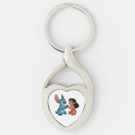 Chaveiro Beste Freunde fürs Leben – Lilo & Stitch