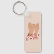 Besties Para Anel Chave