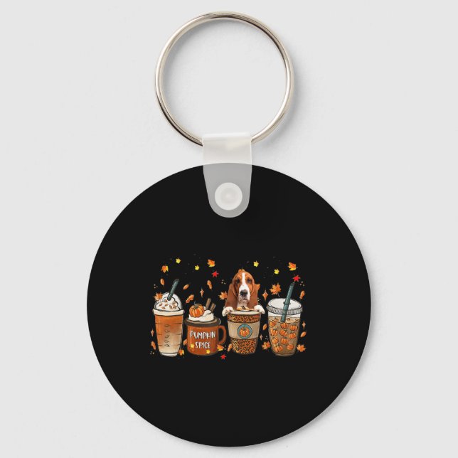Chaveiro Bet Hound Fall Coffee Pumpkin Spice Latte Aut. (Frente)