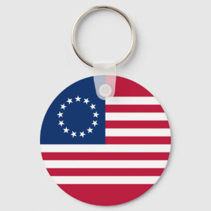 Chaveiro Betsy Ross American Flag