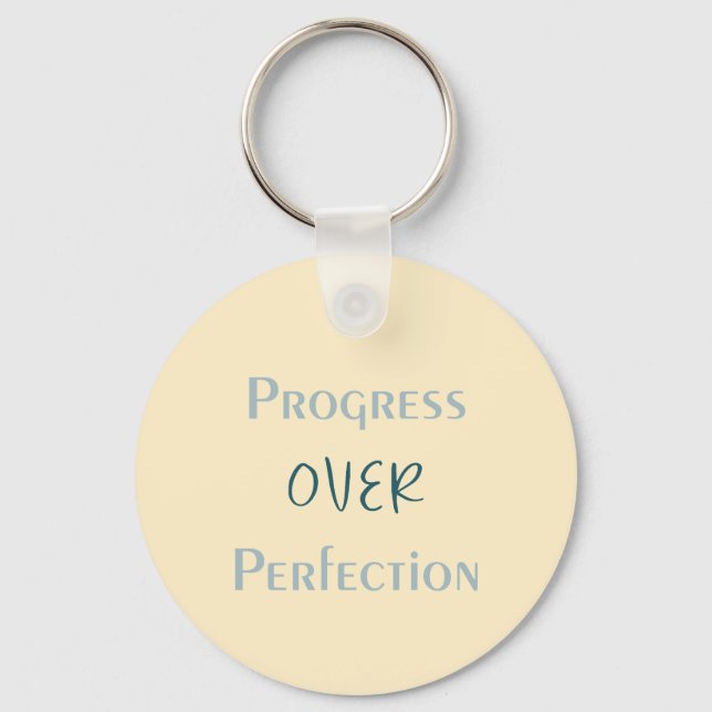 Chaveiro Better Imperfect Than Unmade With Visual Message (Frente)