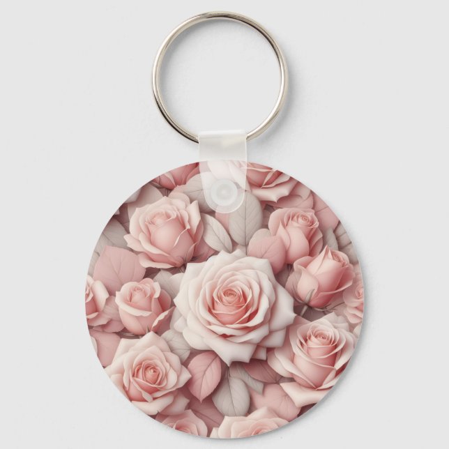 Chaveiro Better in Pink Roses (personalize) (Frente)
