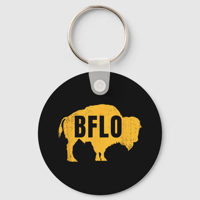 Chaveiro Bflo Buffalo Nova Iorque B-lo Wny (Frente)