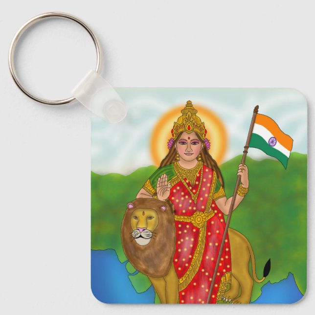 Chaveiro Bharat Mata Keychain (Frente)