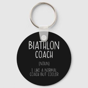 Chaveiro Biathlon Coach Definition Funny Biathlete Humor 10