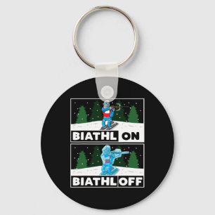 Chaveiro Biathlon Sport Biathlon Biathlete