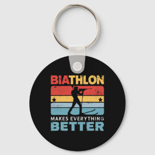 Chaveiro Biathlon Winter Sports Skifle Sapatando Biath