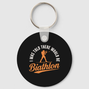 Chaveiro Biathlon Winter Sports Skifle Sapatando Biath