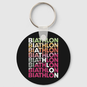 Chaveiro Biathlon Winter Sports Skifle Sapatando Biath
