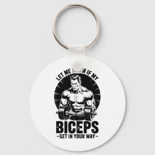Chaveiro Bíceps Engraçados Fitness Musculação Levantamento