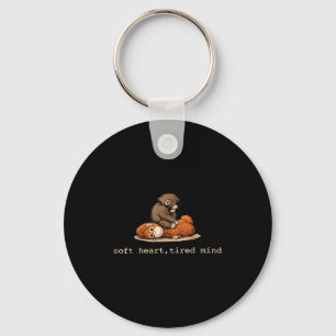 Chaveiro Bicho de pelúcia de macaco Punch fofo bebê macaco 