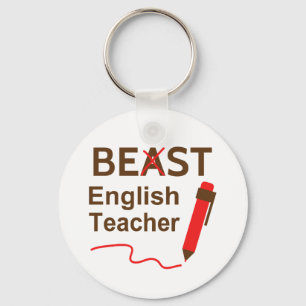 Chaveiro Bicho Engraçado ou Melhor Professor de Inglês