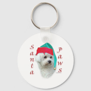 Chaveiro Bichon Frise Papais noeis Paws