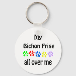 Chaveiro Bichon Frise Walks Design