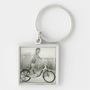 Chaveiro Bicicleta da equitação da menina