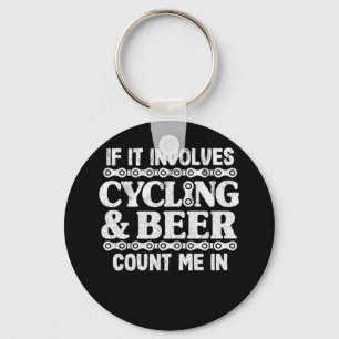 Chaveiro Bicicleta De Bebendo De Cerveja Engraçado Gift Qu